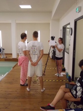 Livestream Interview im Kuschlanzug