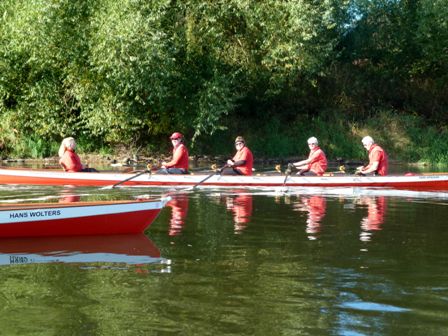 8 unterwegs auf der Aller