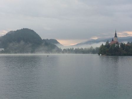 Bled morgens um 7 Uhr