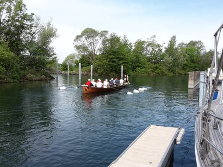 2019 Bodenseefahrt 8 Einfahrt in Hagnau