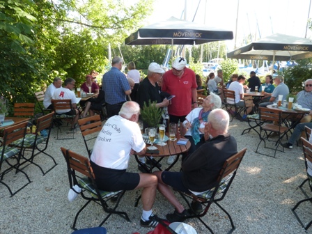 2019 Bodenseefahrt 9 Pause in Hagnau