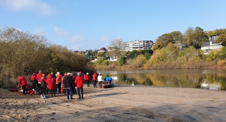 2019 Gaensefahrt 4 Punsch im Sonnenschein